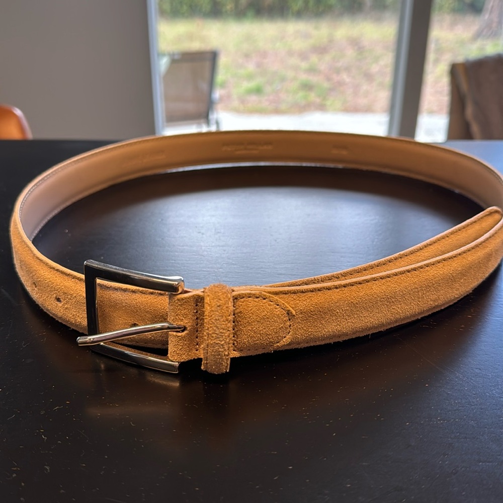 Peter Millar Suede Belt